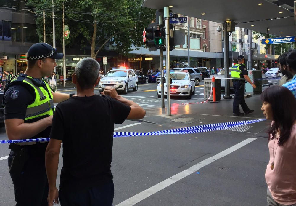 Atropello masivo en Melbourne