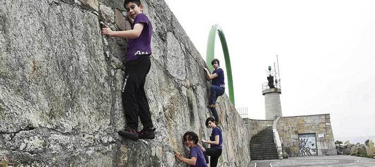 Una montaña en la ciudad