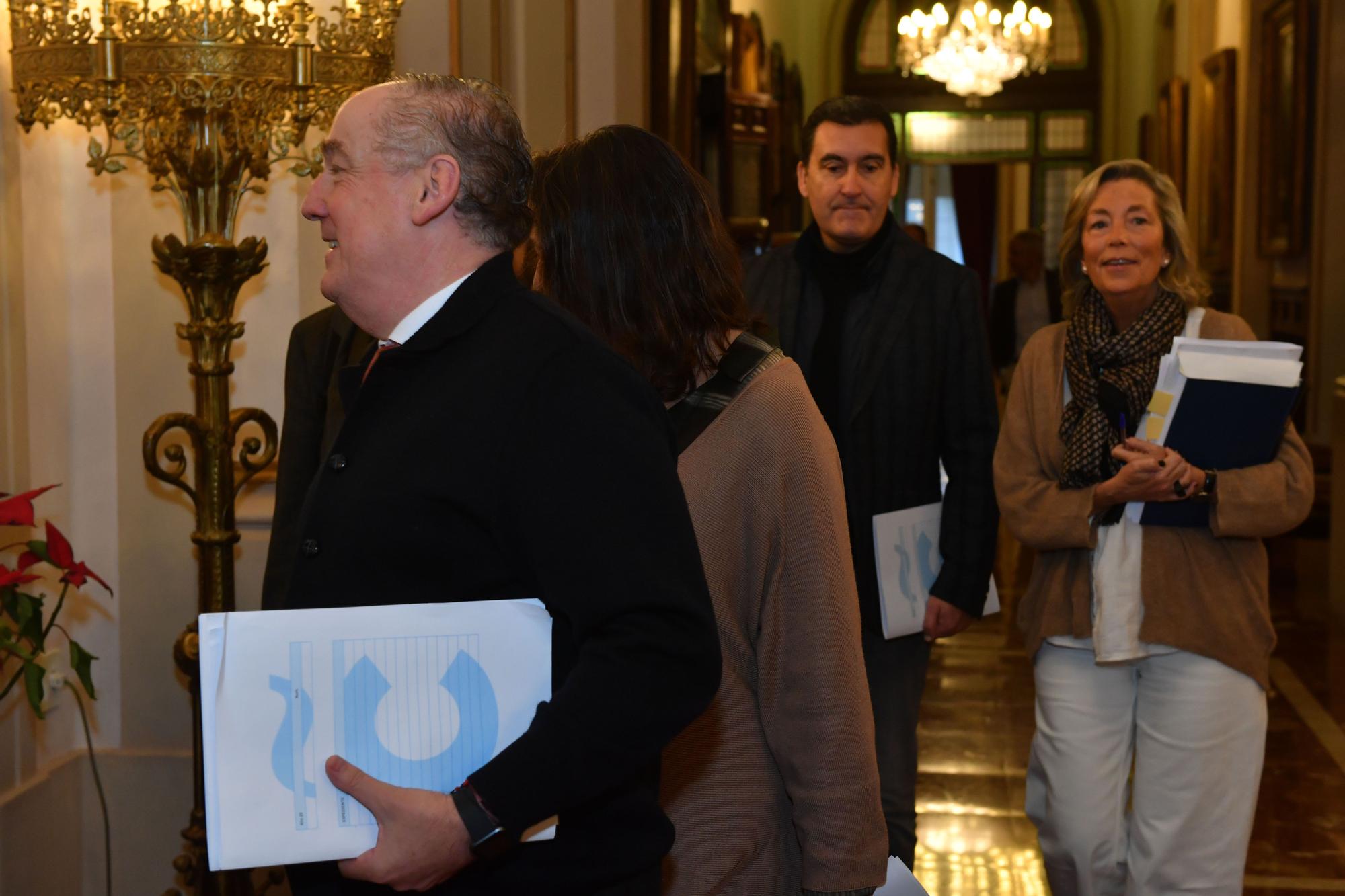 Pleno municipal en A Coruña