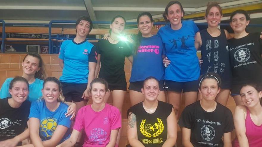 El Sarrià d&#039;handbol femení comença la pretemporada