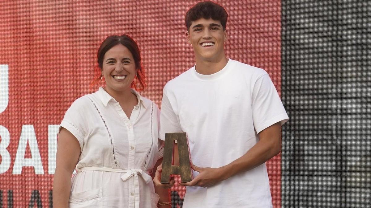 Cubarsí  fue galardonado en su tierra como la mejor promesa