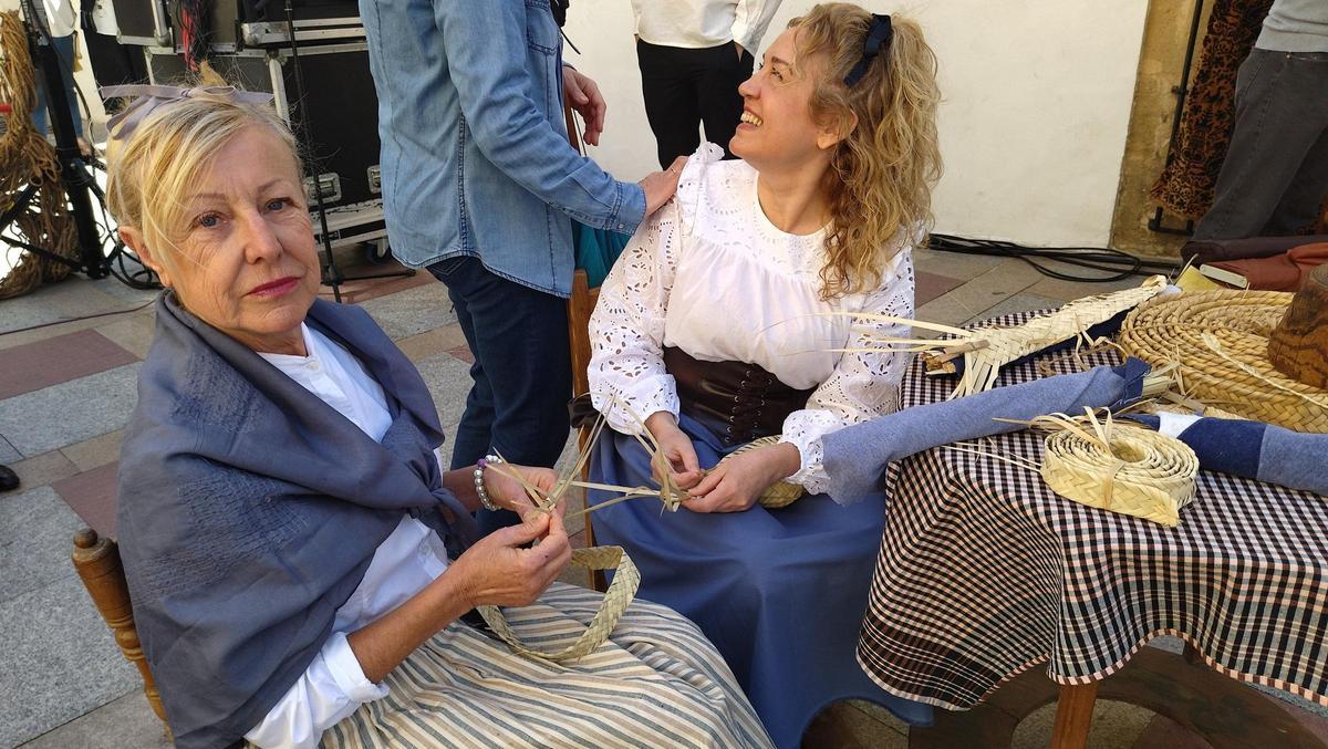 La tradición más genuina: trenzar la "llata", el arte del "margalló"