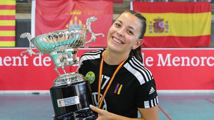 Agostina Menegozzo, jugadora del Heidelberg Volkswagen.