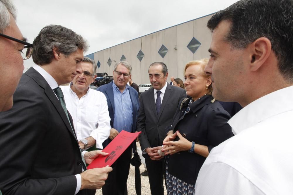 De la Serna inicia los accesos a El Musel.