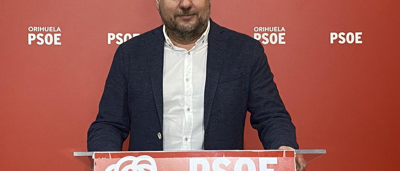 El concejal del PSOE Luis Quesada