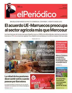 La portada de EL PERIÓDICO del 11 de febrero de 2026