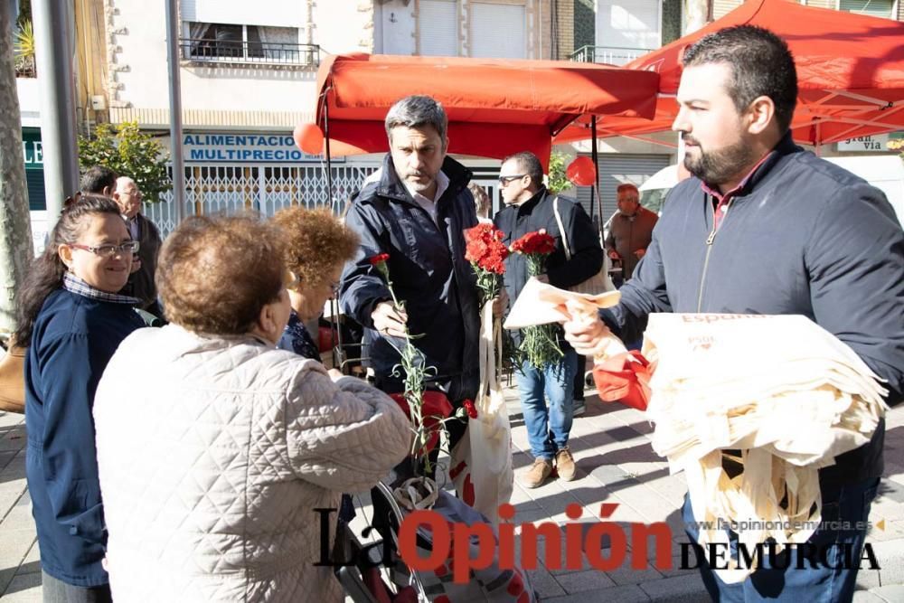 Joaquín López visita Calasparra junto al alcalde J