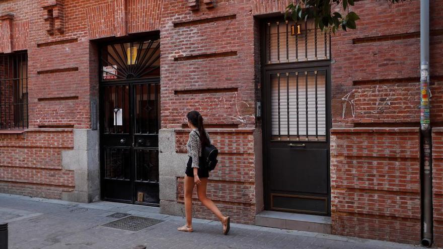 Edificio en el que tuvo lugar el crimen machista.