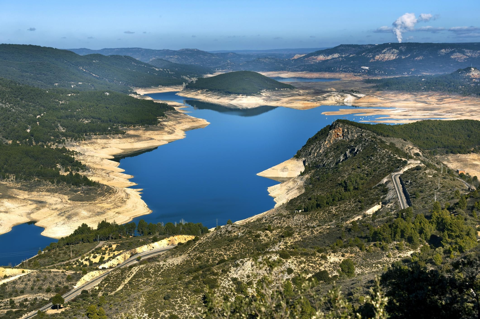 Embalse de Entrepeñas.