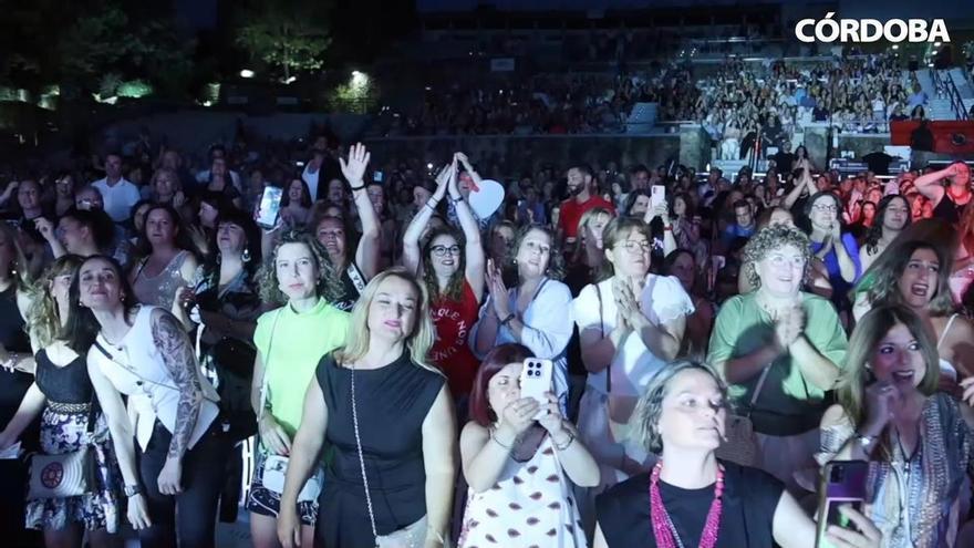 La energía y la nostalgia de Sergio Dalma reinan en la Axerquía