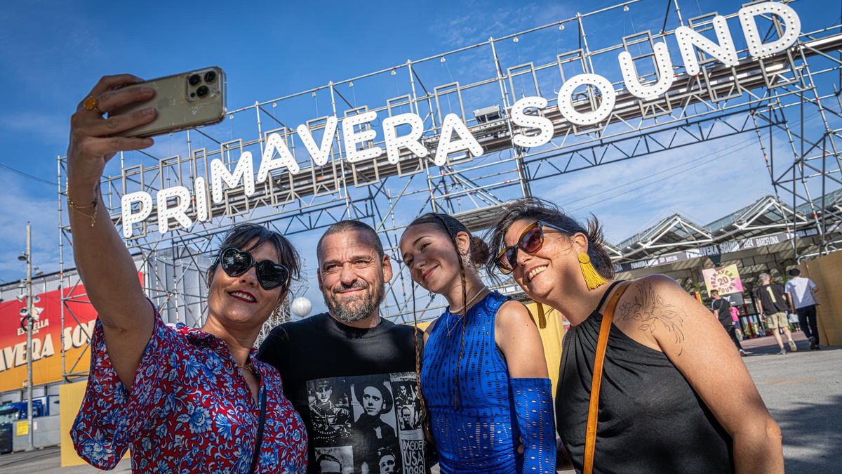 Ambiente en la jornada inaugural del Primavera Sound.