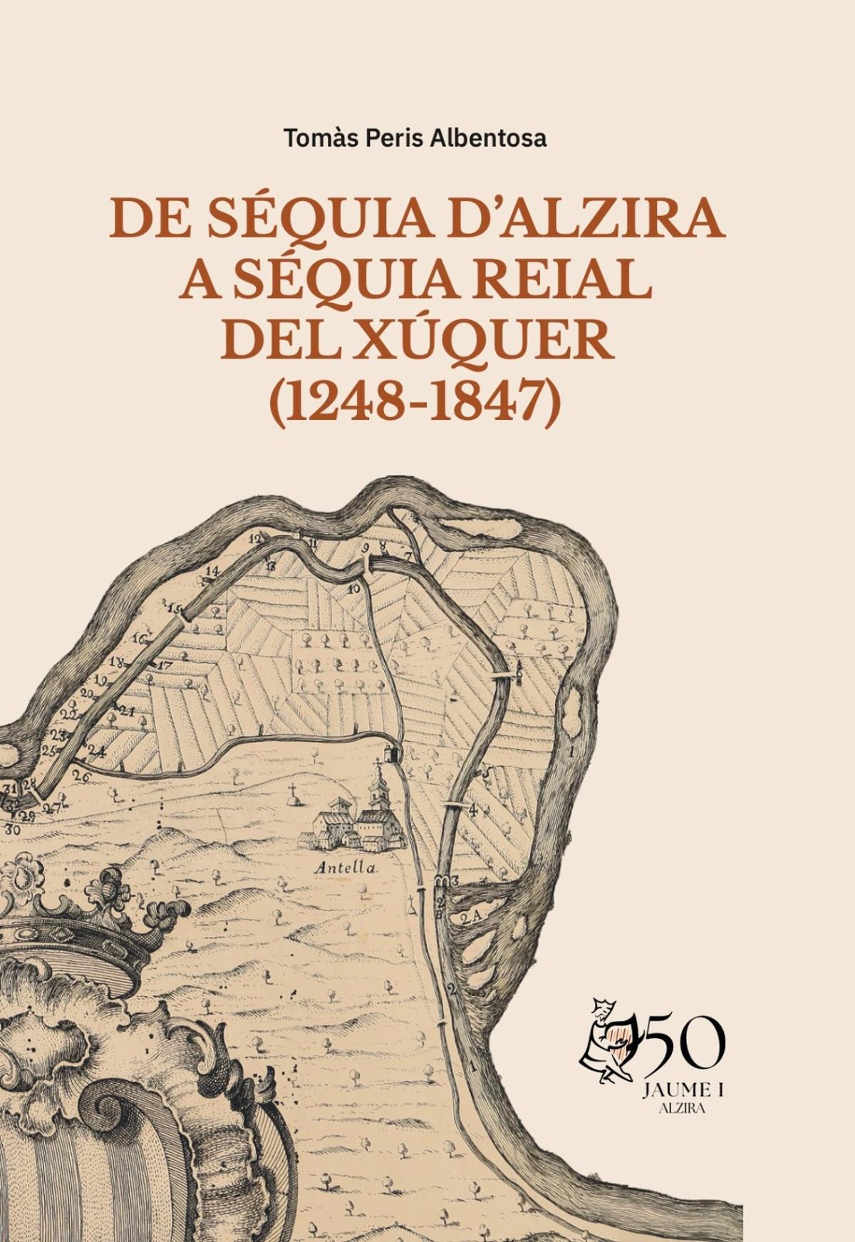 Portada del libro de Tomàs Peris, publicado por Editorial Reclam y el Ayuntamiento de Alzira.
