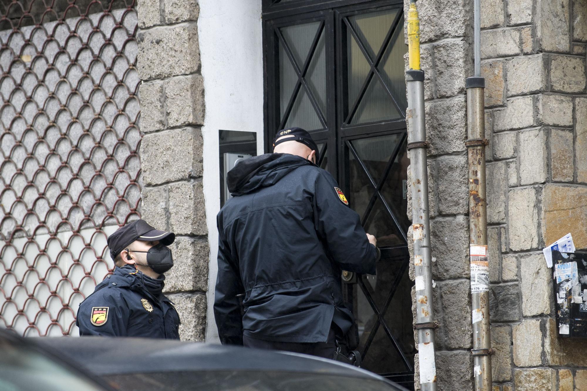 Ocupas se niegan a salir de un edificio en A Falperra tras pedírselo el 091