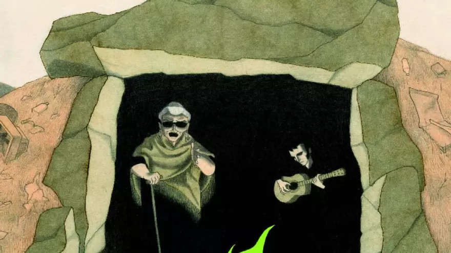 El libro de ilustraciones que desmonta tópicos del flamenco: un giro surrealista al "abanico, las castañuelas y los lunares"