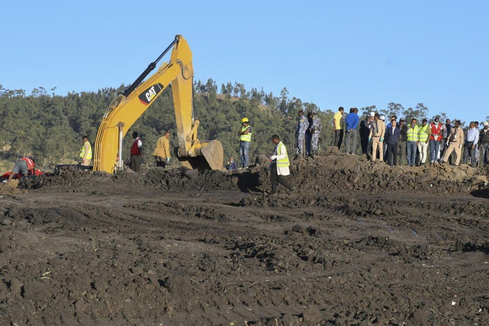 Accidente aéreo en Etiopía