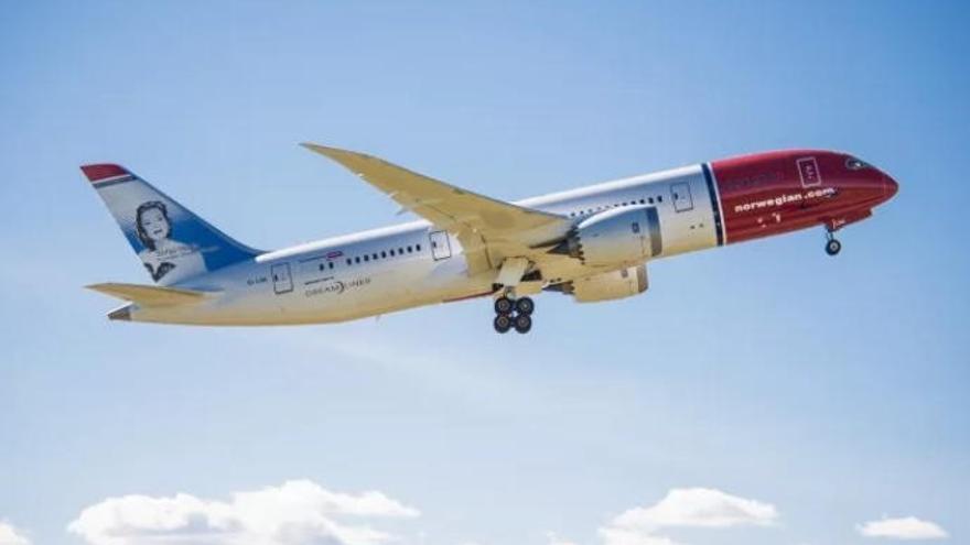 Avión de Norwegian.