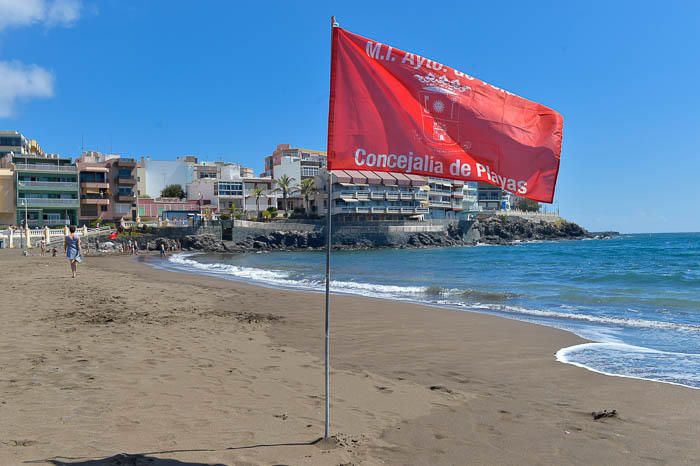 Playas cerradas al baño. Salinetas