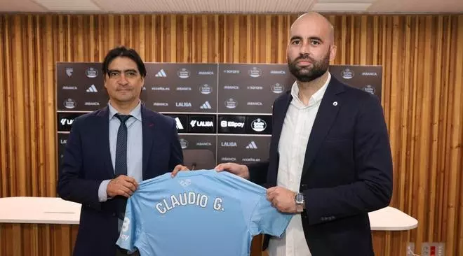 Primeras palabras de Claudio Giráldez como entrenador del Celta: "Muy contento de estar aquí"