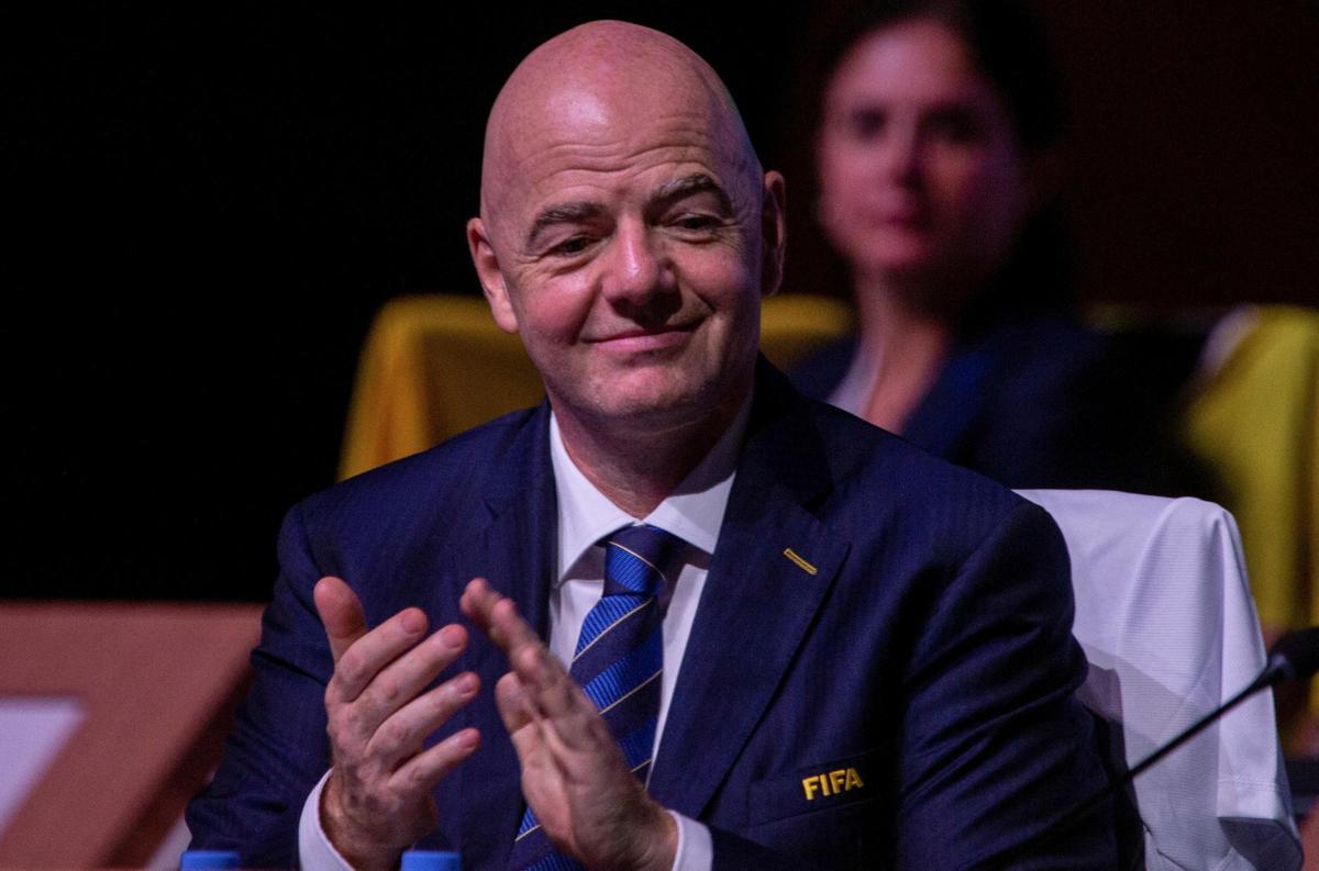 Gianni Infantino, presidente de la FIFA.