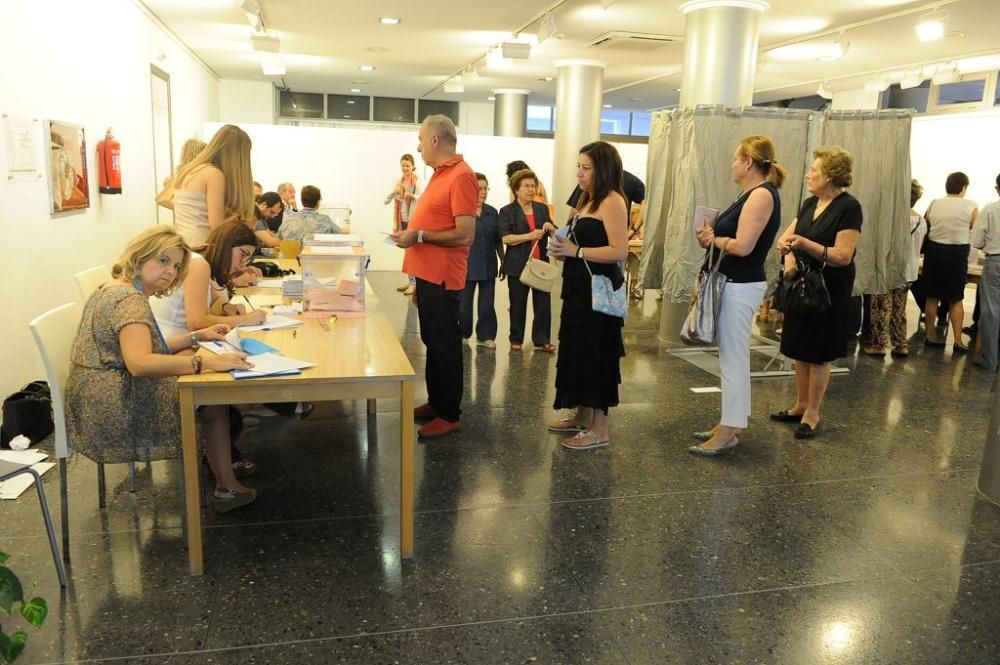 Ambiente en Lorca del 26J