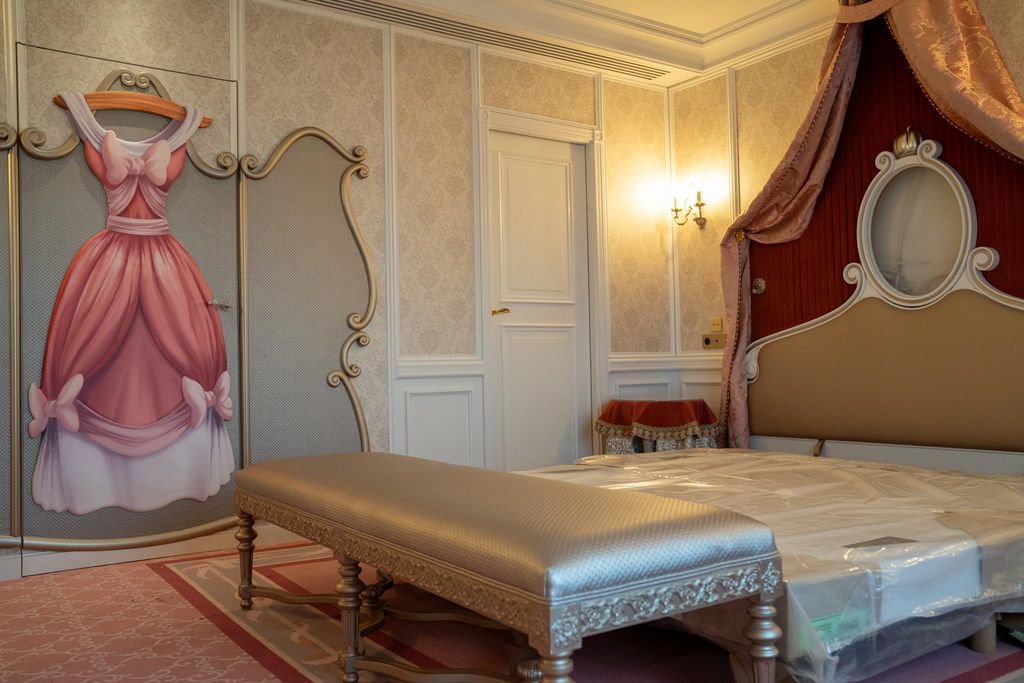 A falta de detalles... habitación de la Suite de la Cenicienta.
