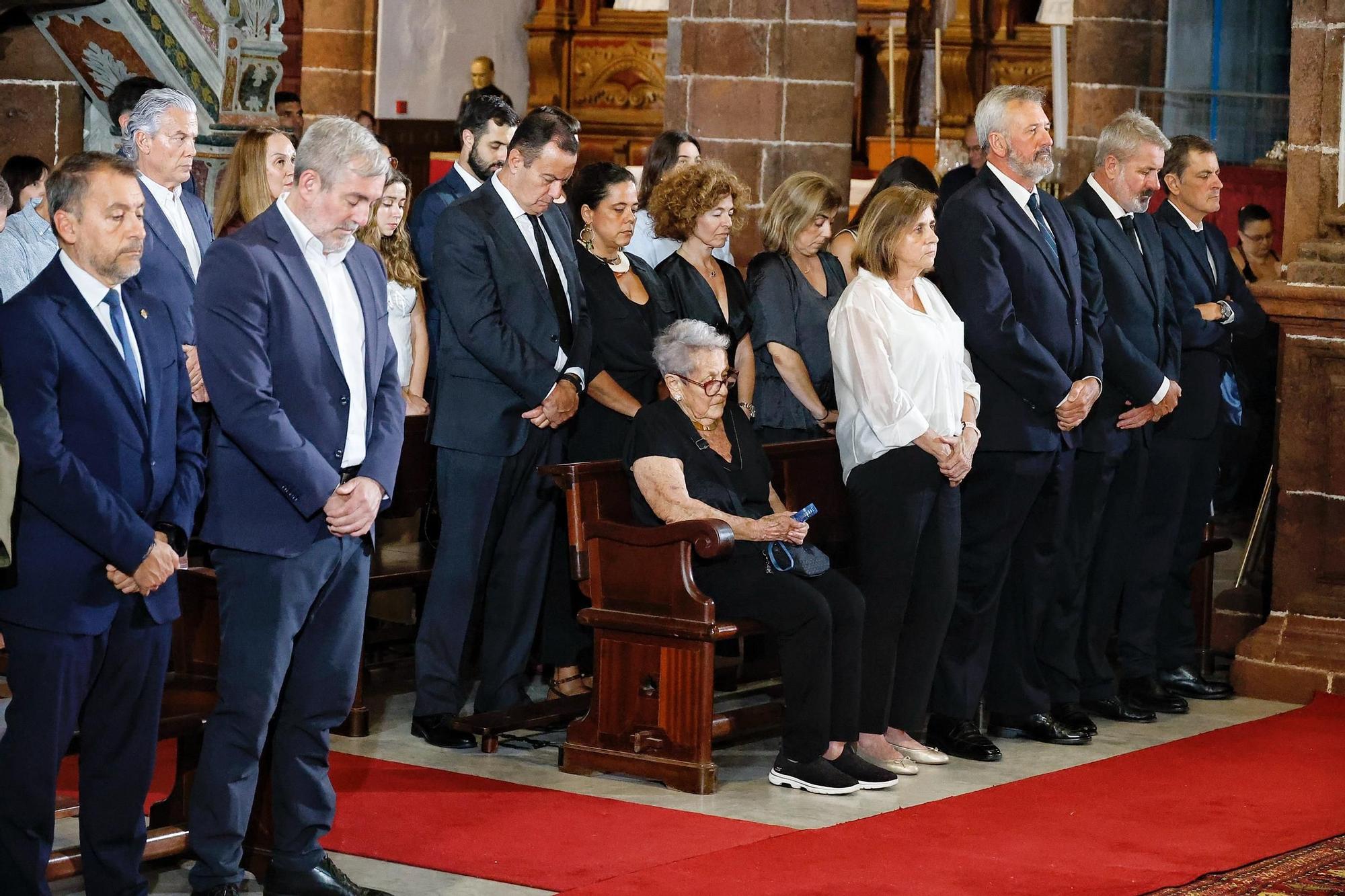 Funeral en memoria del expresidente Manuel Hermoso