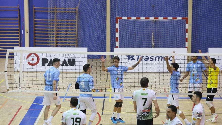 La UD Ibiza Vóley no se rinde y remonta ante CN Sabadell