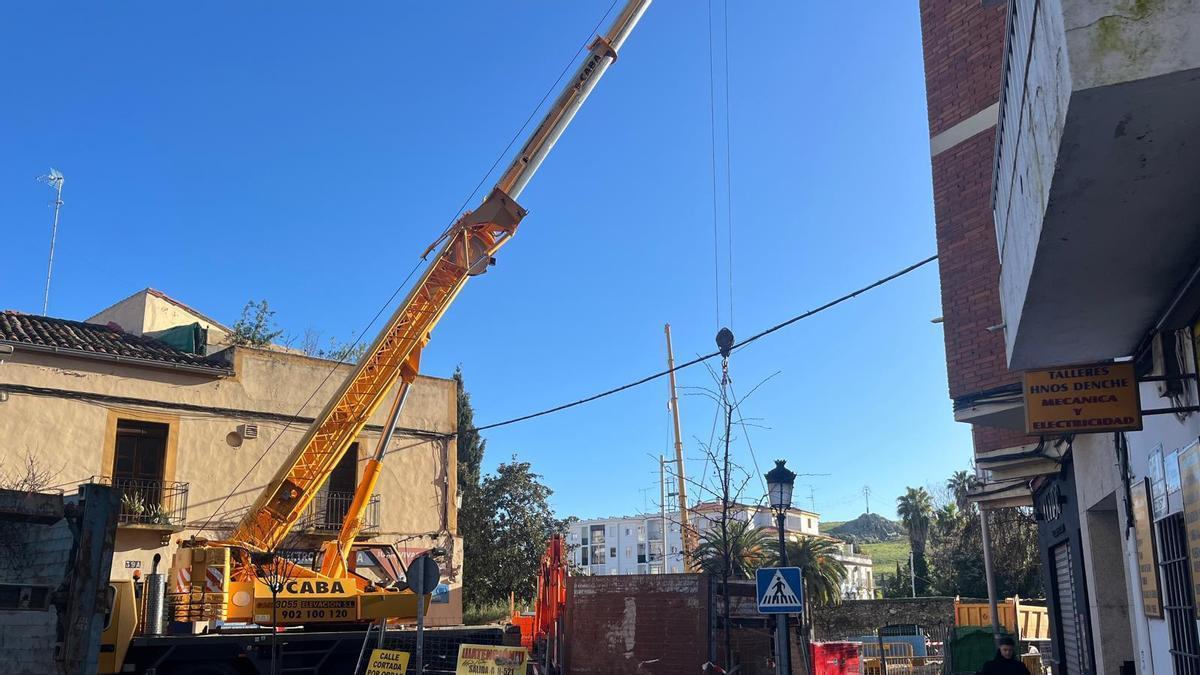 Vídeo | Así van las obras en el Puente de San Francisco de Cáceres