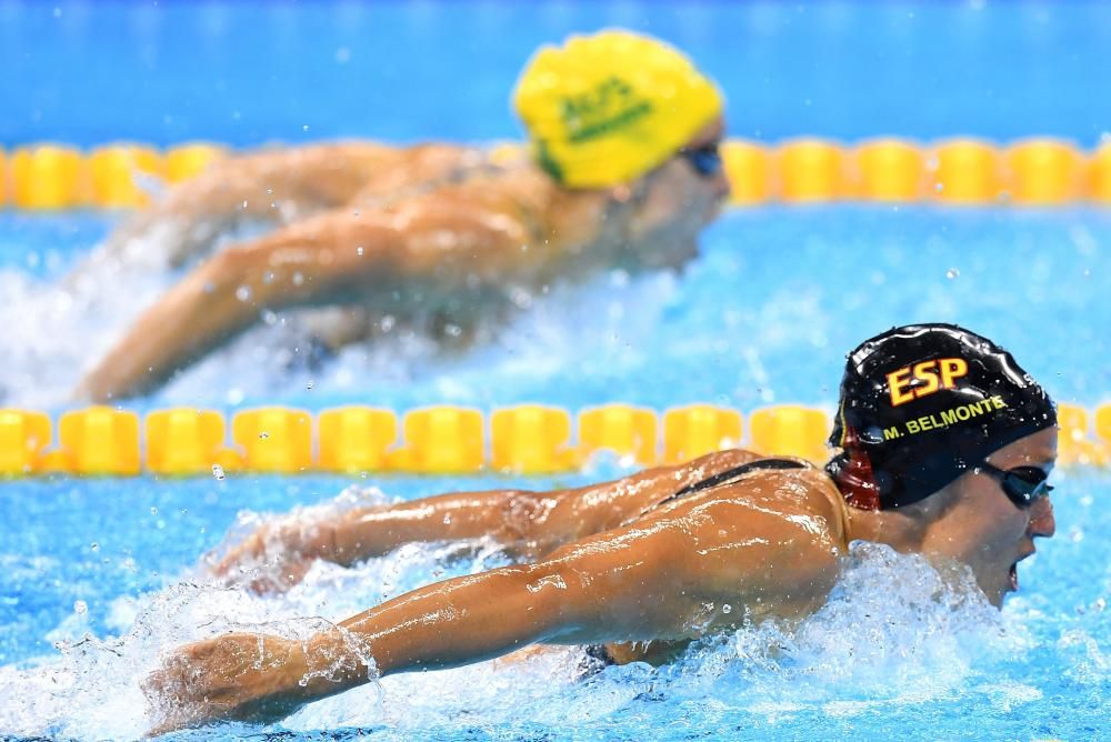 Mireia Belmonte consigue el oro en los 200 mariposa