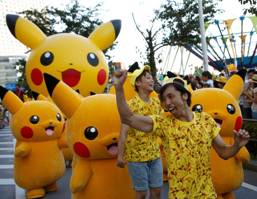 Més de mil Pikachus desfilen pels carrers de Yokohama