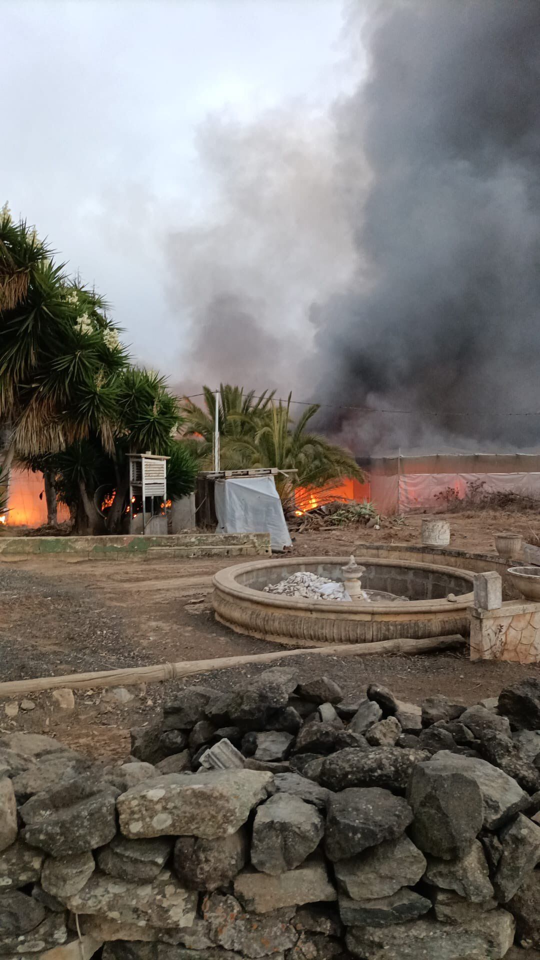 Conato de incendio en Arucas