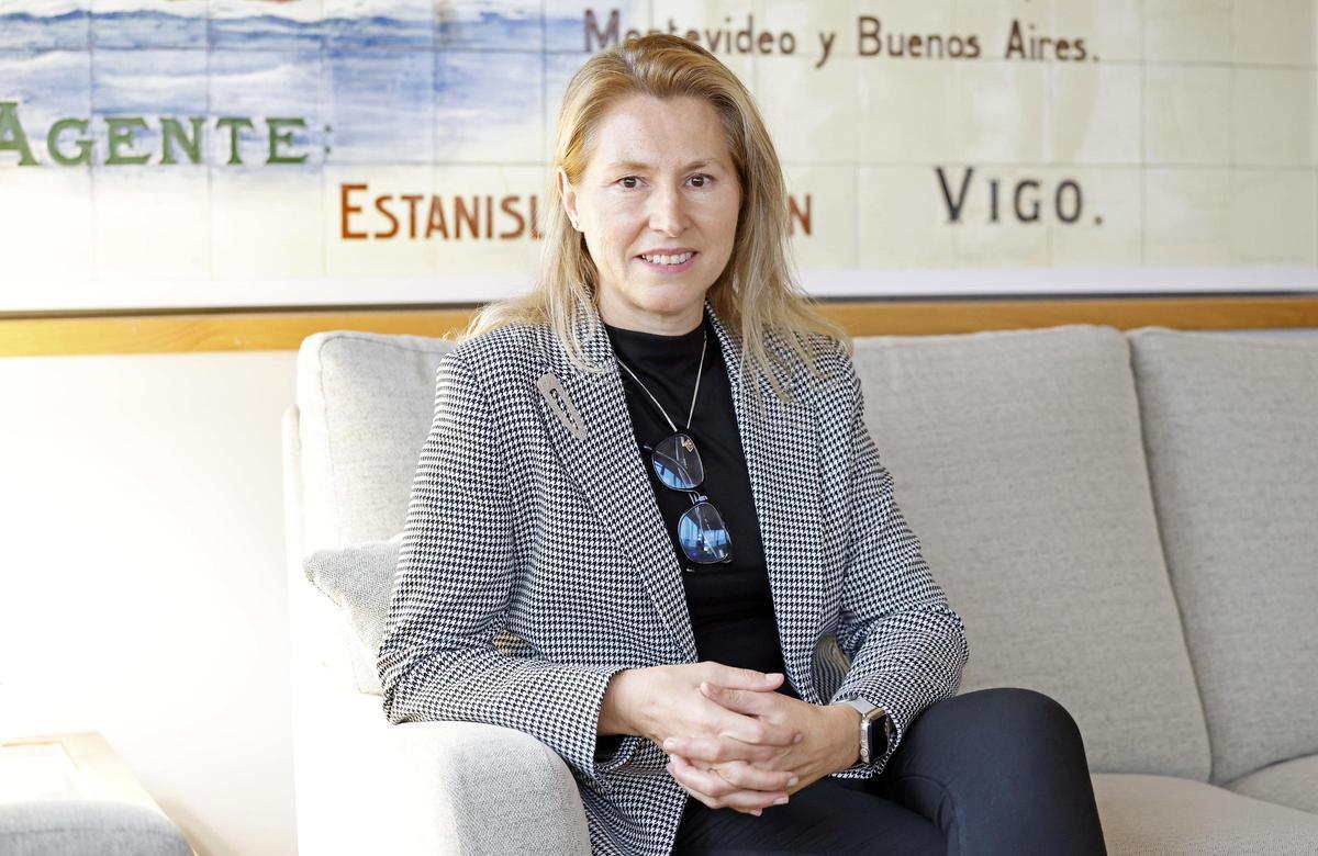 María José Herbón, en la sede de FARO.