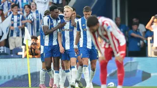 Luuk de Jong y el Porto opacan a un flojo Atlético de Madrid