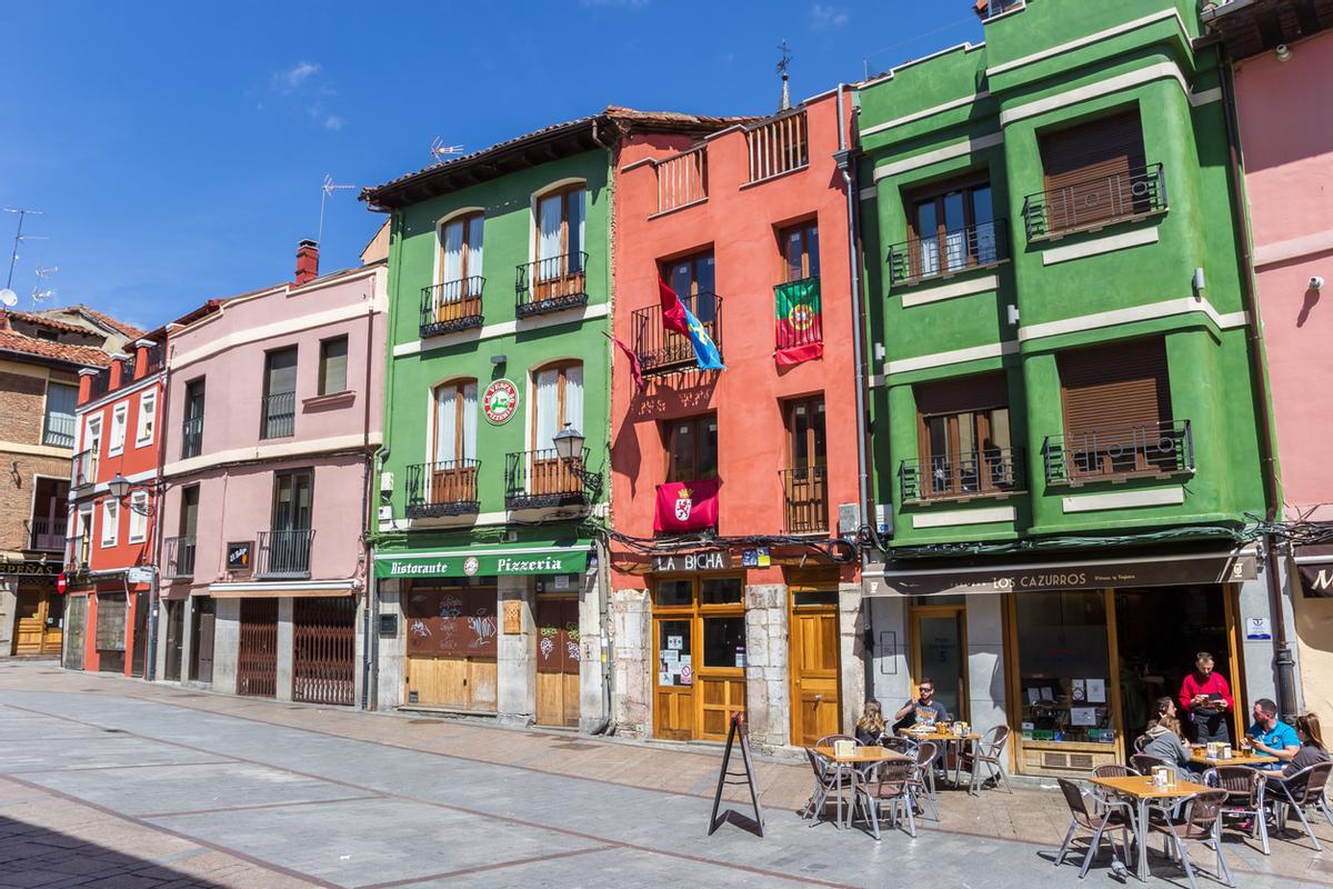 La Plaza de San Martín en el barrio Húmedo