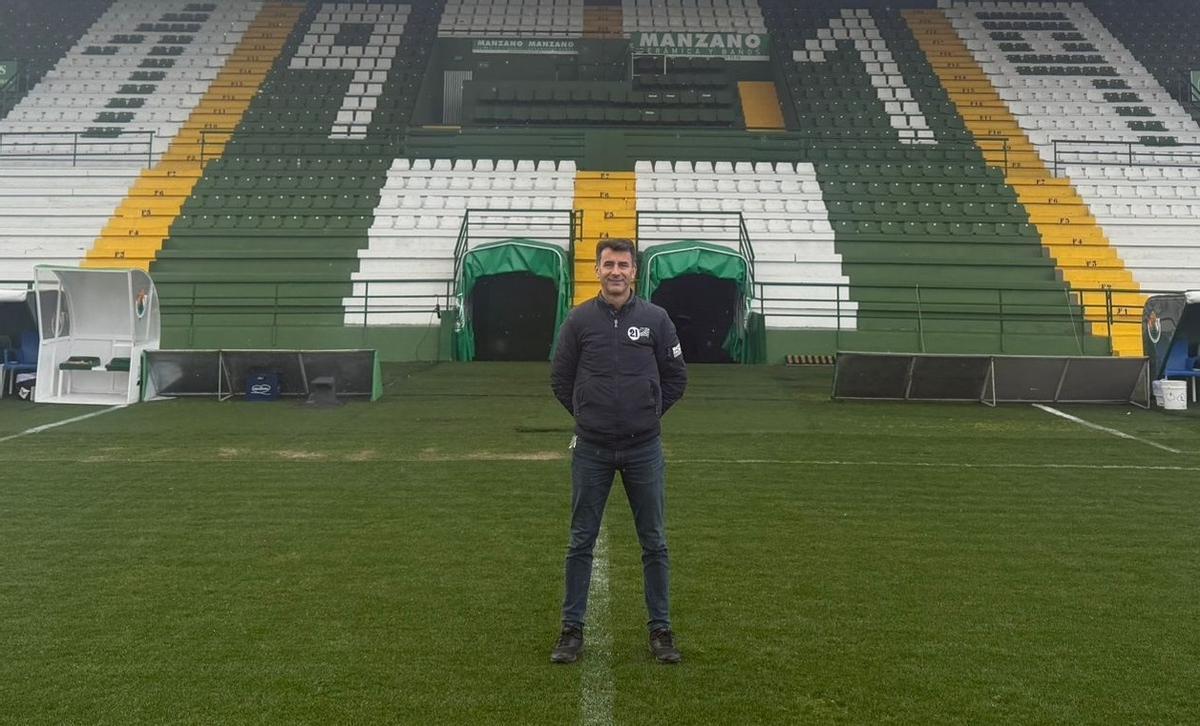 Carlos Ordóñez, este martes en el Príncipe Felipe.