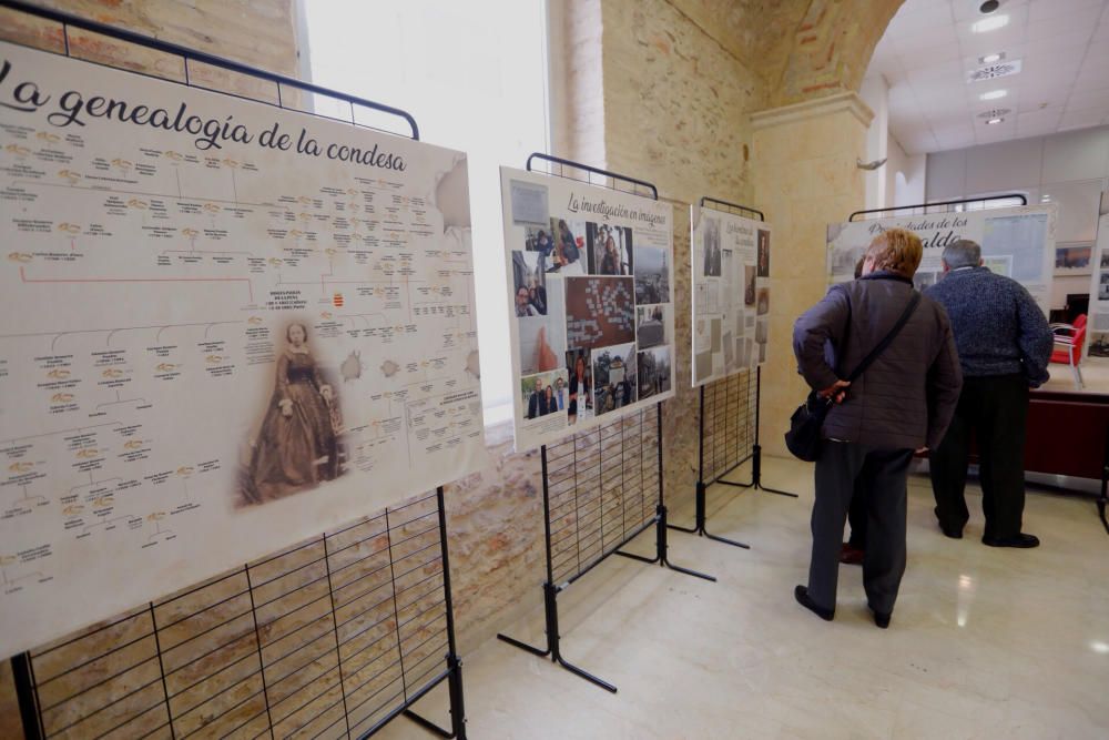 Exposición sobre la condesa de Ripalda en el Ayuntamiento de Alfafar