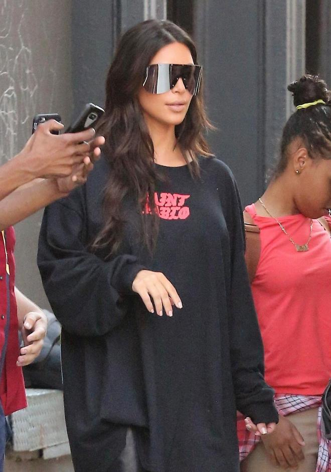 Kim Kardashian, dando un paseo por Nueva York el pasado mes de septiembre