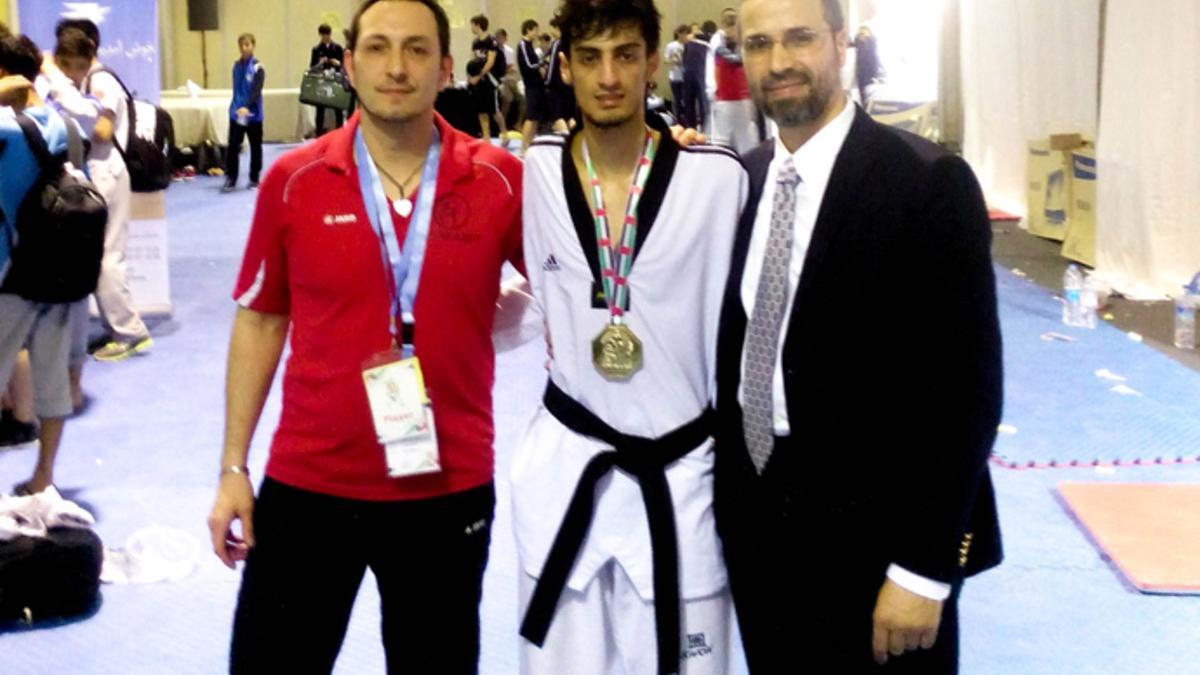 Mourad Laachraoui, taekwondista de elite con la selección belga