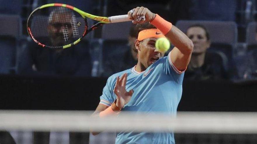 Nadal derrota a Verdasco en el duelo español de Roma