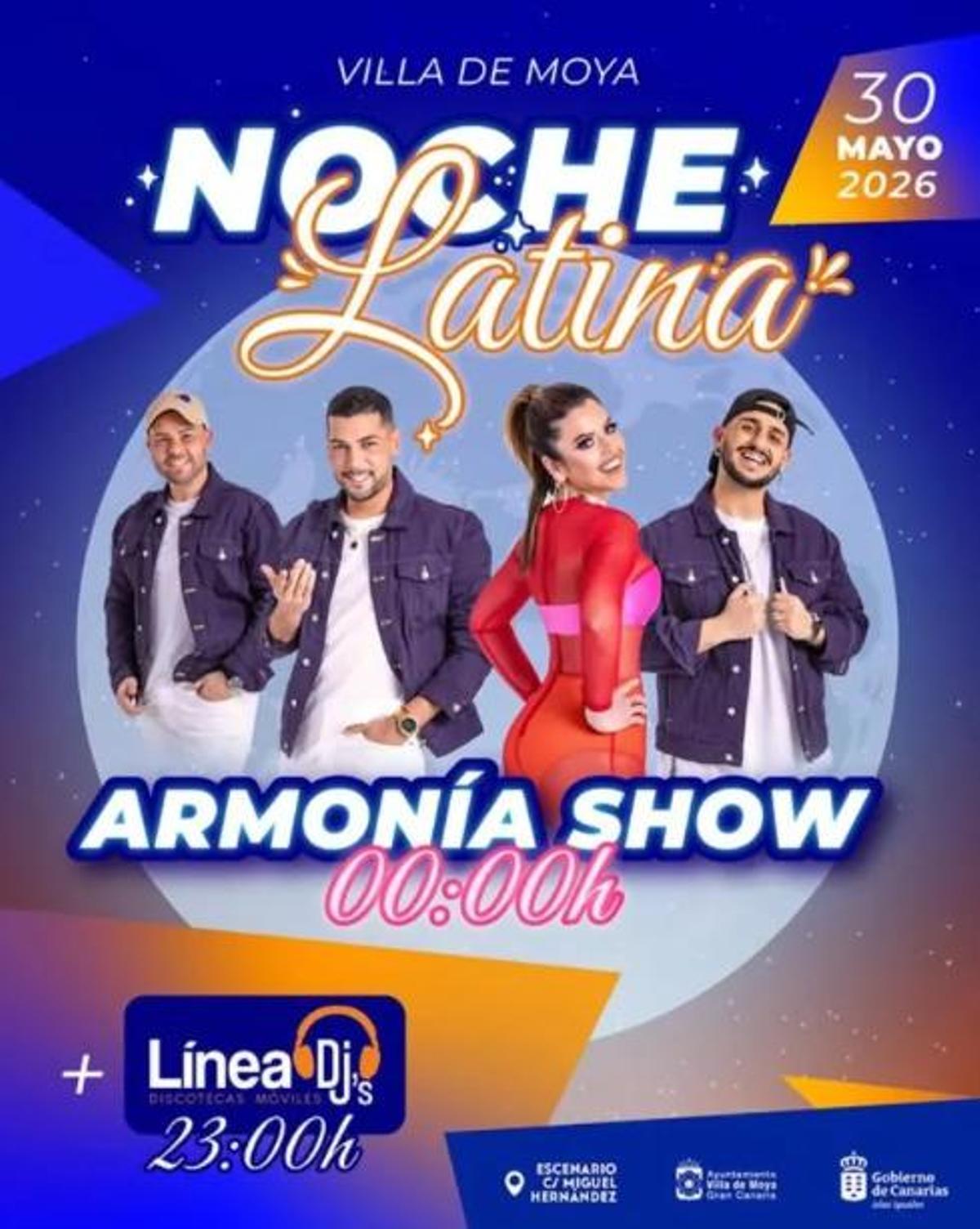 Noche Latina de Moya 2026.