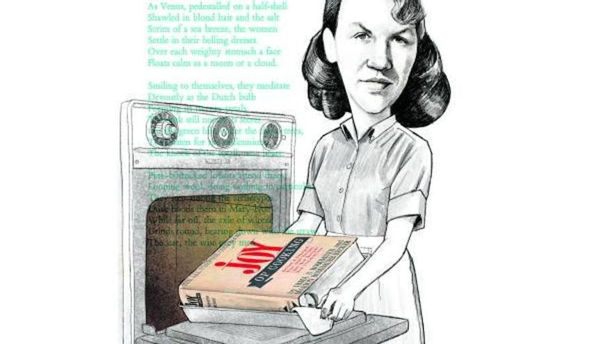 Sylvia Plath y la comida