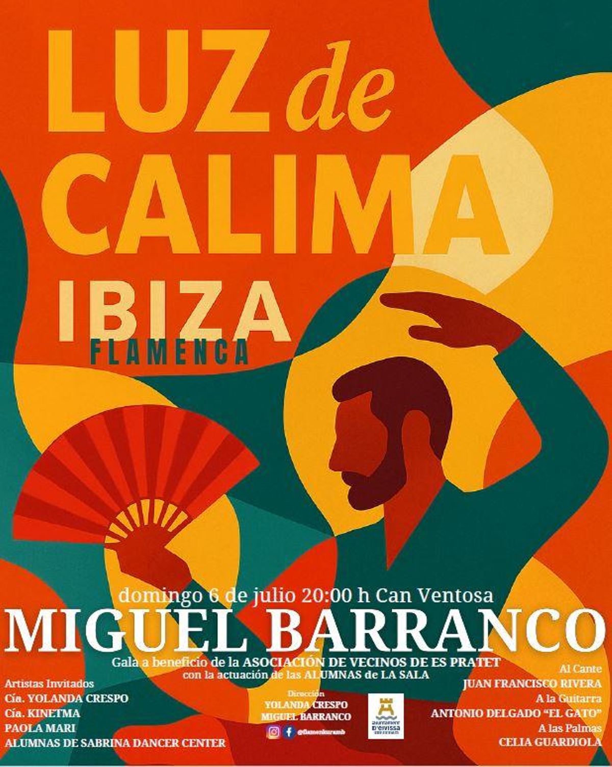Cartel de 'Luz de Calima', creado por José Ramón Galera