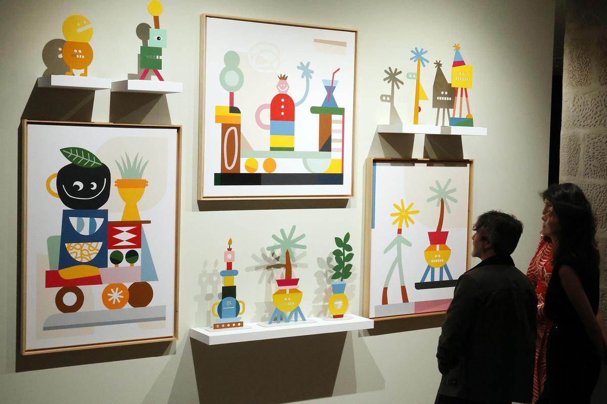 Inauguración de la exposición del artista multidisciplinar y autodidacta Héctor Francesch.