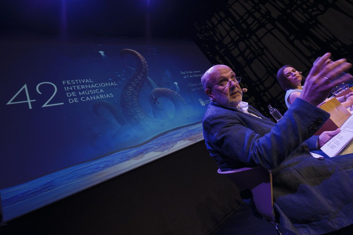 El director del Festival Internacional de Música de Canarias, Jorge Perdigón.