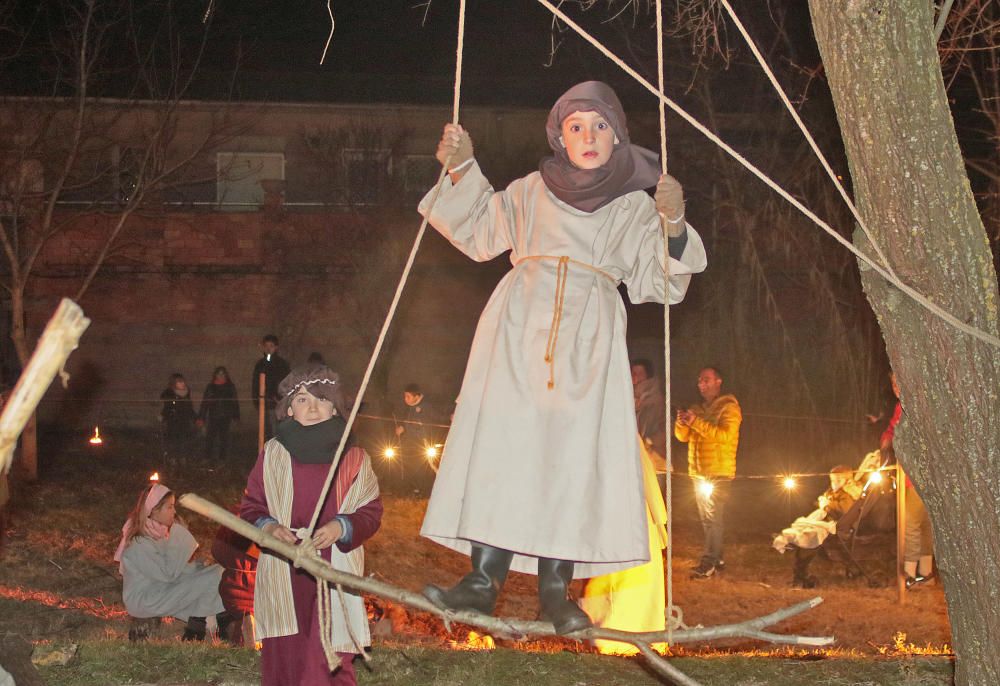 El pessebre del Pont Llarg, en fotos