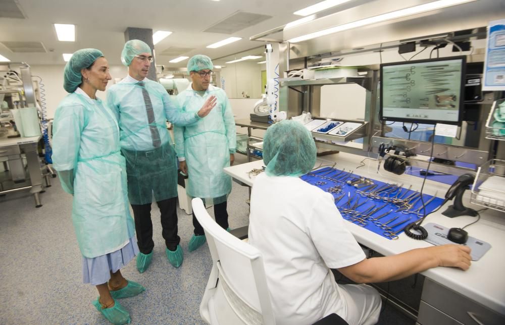 El ''búnker antibacterias'' del Hospital de A Coruña