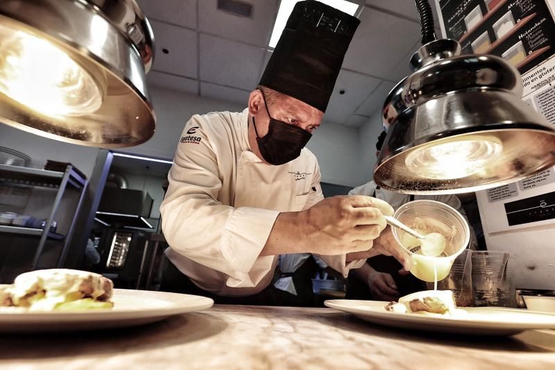 Tercer aniversario del Restaurante Etéreo, en Santa Cruz de Tenerife