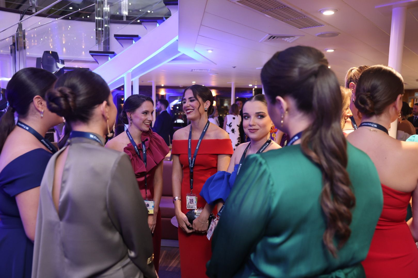 Las imágenes de la cena de gala en el Barco Fallero