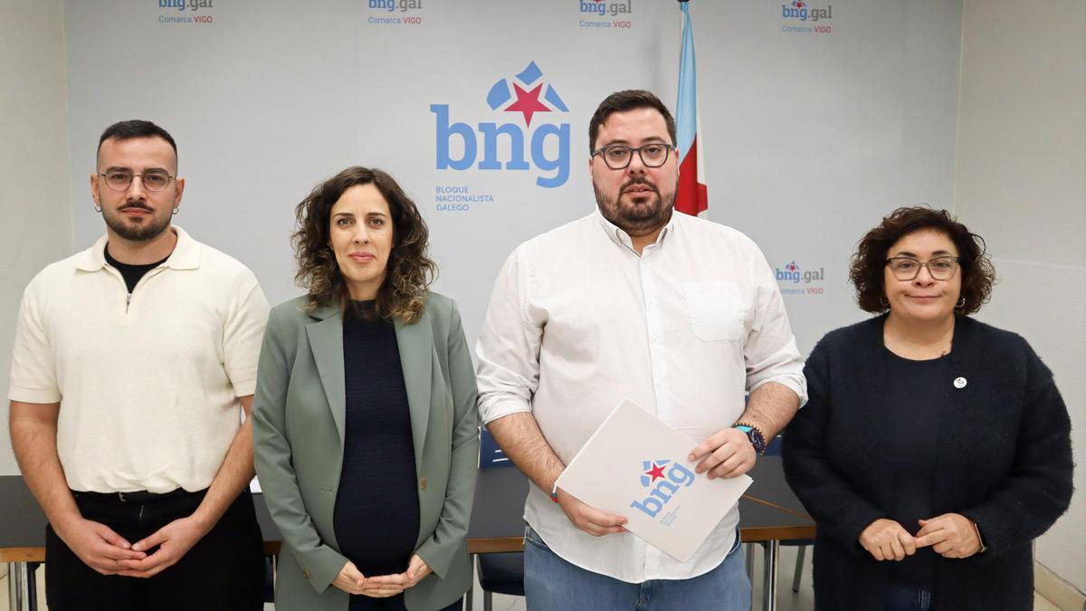 Rúanova, Fernández, Igrexas y González.