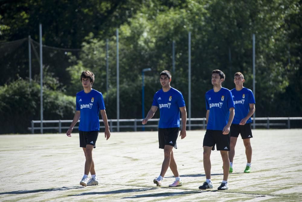 Entrenamiento del Real Oviedo